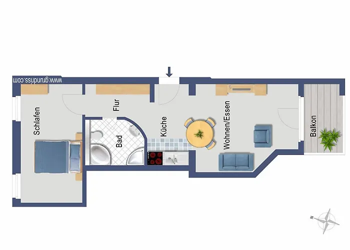 公寓 Seeschloss 10